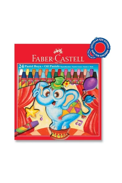 Faber Castell PASTEL BOYA 24'LÜ - Resim 2