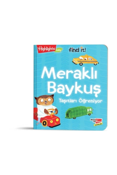 Dikkat Atölyesi Yayınları Meraklı Baykuş Taşıtları Öğreniyor ürün görseli 1