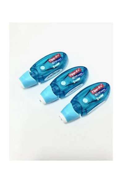Tipp-Ex Bic Micro Tape Şerit Daksil 8 Metre 3'lü ürün görseli 1