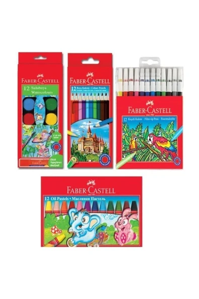 Faber Castell l Öğrenci Boyama Seti ürün görseli 1