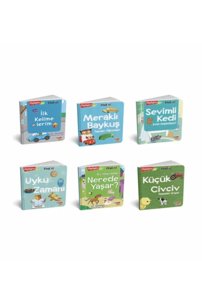 Dikkat Atölyesi Yayınları 0-3 Yaş Baby Find It! Bebek Kitapları ürün görseli 1