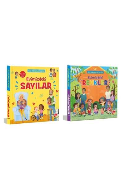 Dikkat Atölyesi Yayınları Evimizdeki Renkler & Evimizdeki Sayılar ürün görseli 1