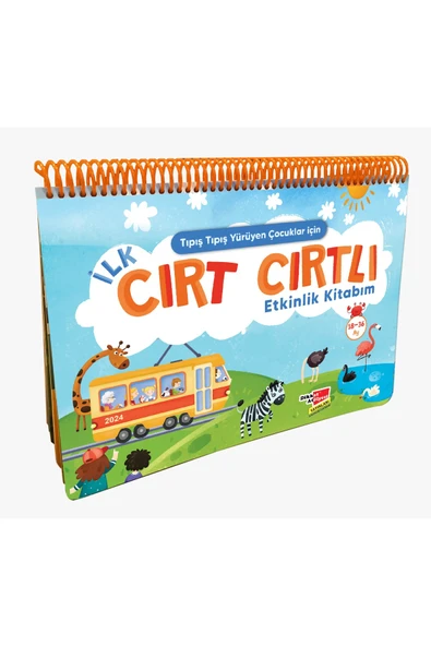 Dikkat Atölyesi Yayınları İlk Cırt Cırtlı Etkinlik Kitabım ürün görseli 1