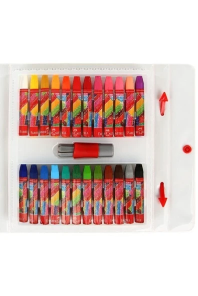 Faber Castell 24'lü Pastel Boya - Resim 2