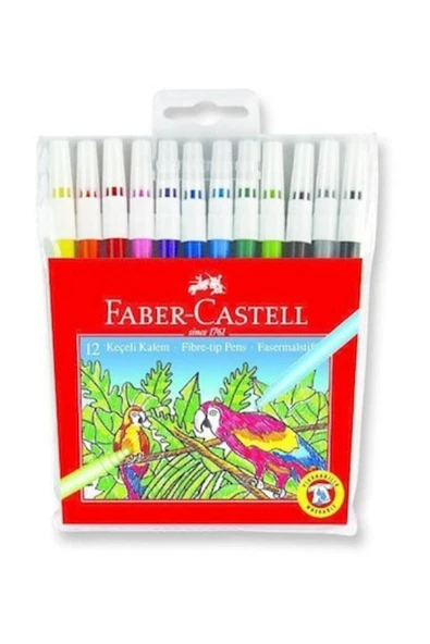 Faber Castell FCK 12'li Keçeli Kalem ürün görseli 1