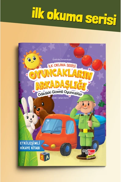 Dikkat Atölyesi Yayınları ilk Okuma Serisi - Oyuncakların Arkadaşlığı Odadaki Gizemli Oyuncaklar ürün görseli 1