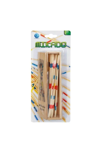 Mikado Çocuk 31 Çubuk 18 Cm Ahşap Oyun Çubukları ürün görseli 1