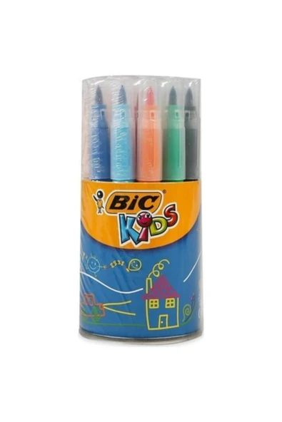 Bic Visa Fırça Uçlu Keçeli Kalem 18'li ürün görseli 1