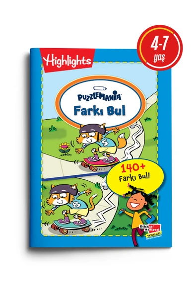 Dikkat Atölyesi Yayınları Farkı Bul Etkinlik Kitabı ürün görseli 1