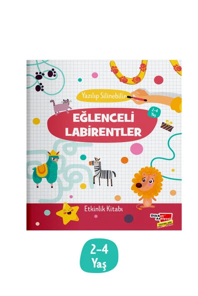 Dikkat Atölyesi Yayınları Eğlenceli Labirentler ürün görseli 1