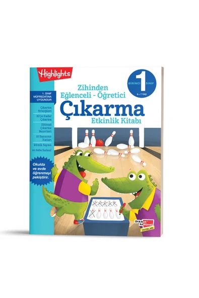 Dikkat Atölyesi Yayınları 1. Sınıf Zihinden Eğlenceli-öğretici Çıkarma Etkinlikleri ürün görseli 1