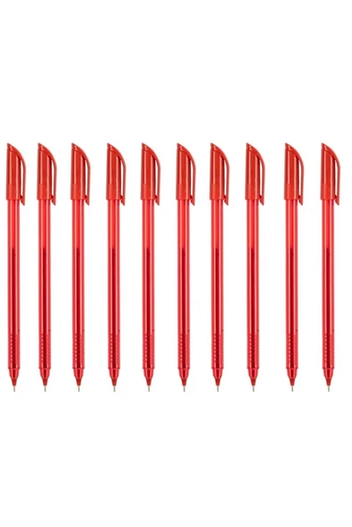 Bigpoint Tükenmez Kalem Master 1.0mm Kırmızı 10'lu Set ürün görseli 1