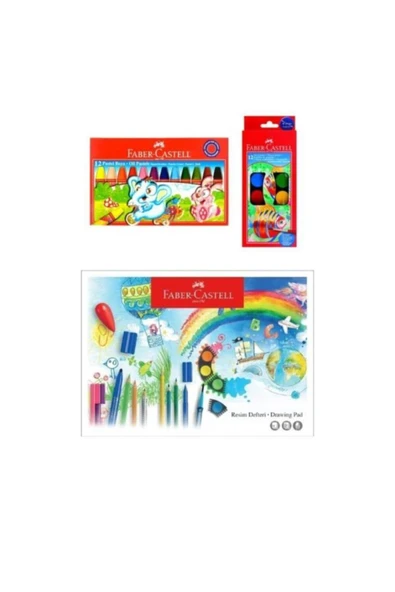 Faber Castell Faber-castell Okul Ögrenci Kirtasiye Boya Seti Ofisinn-045 ürün görseli 1