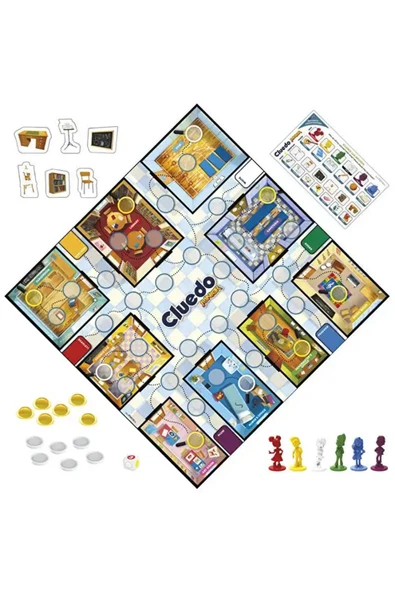 Hasbro Cluedo Junior F6419 - Resim 6