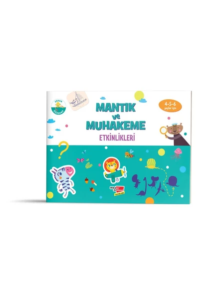 Dikkat Atölyesi Yayınları Mantık Ve Muhakeme Etkinlikleri (4-5-6 Yaş) ürün görseli 1