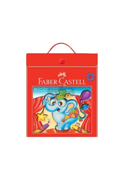 Faber Castell Plastik Çantalı Tutuculu Pastel Boya 36'lı- 5281125137 ürün görseli 1