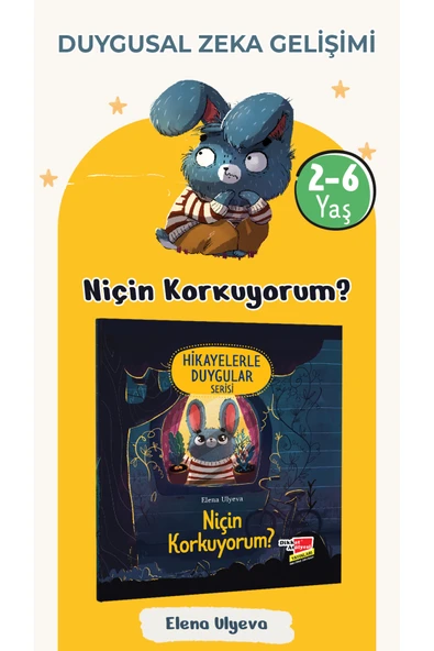 Dikkat Atölyesi Yayınları Niçin Korkuyorum? (2-6 Yaş Hikayelerle Duygular Serisi) ürün görseli 1