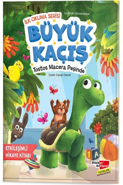 Dikkat Atölyesi Yayınları Büyük Kaçış Tostos Macera Peşinde - İlk Okuma Serisi ürün görseli 1