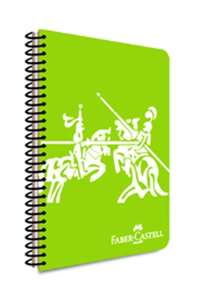 Faber Castell Canlı Renkler1 Spiralli A4(21x29.7cm) Pp(plastik)kapak 120 Yp Çizgisiz Defter 1 Adet ürün görseli 1