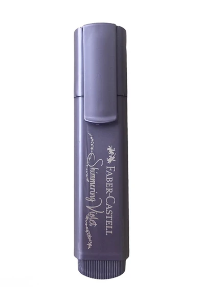 Faber Castell Fosforlu Kalem Metalik Mor ürün görseli 1