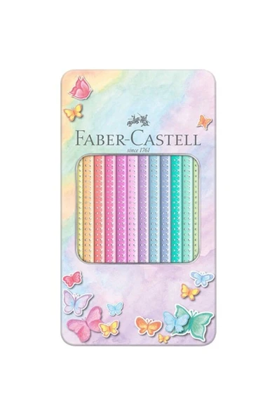 Faber Castell Fabre Castell Parlak Renkler Pastel Boya Kalem 12 Li ürün görseli 1