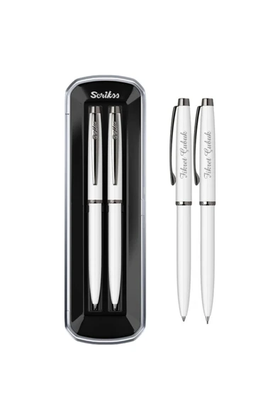 Scrikss Ikili Set 108 Prestige Beyaz ürün görseli 1