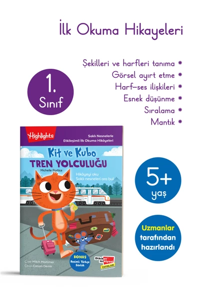 Dikkat Atölyesi Yayınları Kit Ve Kubo Tren Yolculuğu ürün görseli 1