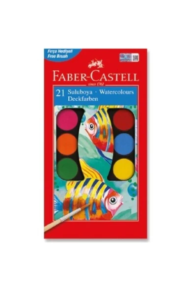 Faber Castell Faber-castell 21 Renk Sulu Boya ürün görseli 1