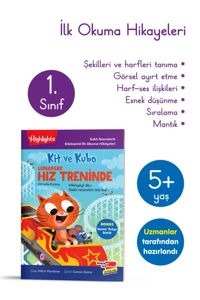 Dikkat Atölyesi Yayınları Kit Ve Kubo Lunapark Hız Treninde ürün görseli 1