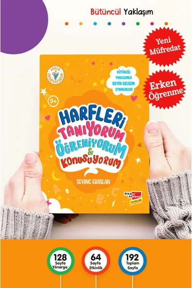 Dikkat Atölyesi Yayınları Harfleri Tanıyorum, Öğreniyorum ve Konuşuyorum ürün görseli 1