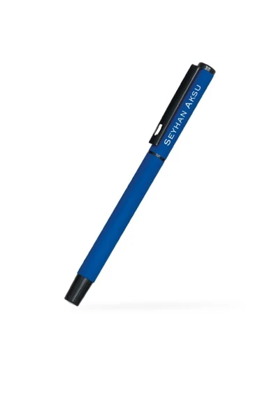 Bk Gift Kişiye Özel Lacivert Metal Roller Kalem (Model 40) ürün görseli 1