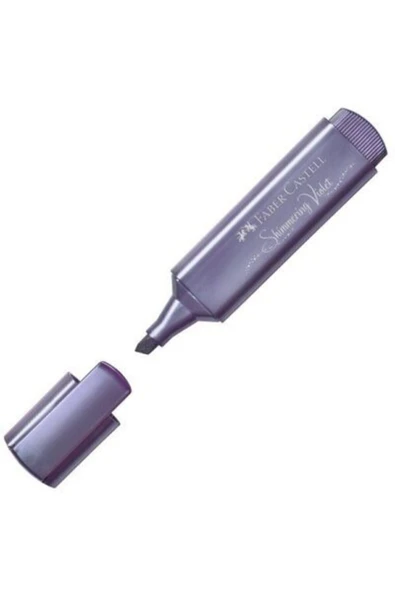 Faber Castell Faber Fosforlu Kalem Metalik Mor 154678 ürün görseli 1
