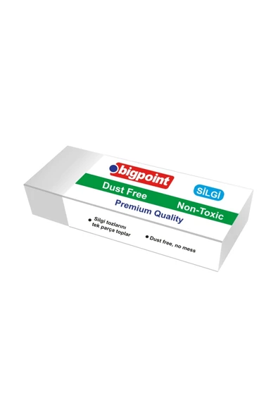 Bigpoint Dust-Free Silgi Beyaz - Orta Boy x 30 Adet ürün görseli 1