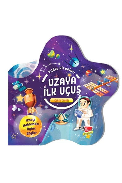 Dikkat Atölyesi Yayınları Uzaya Ilk Uçuş Çıkartmalı Yıldız Kitapları Serisi ürün görseli 1