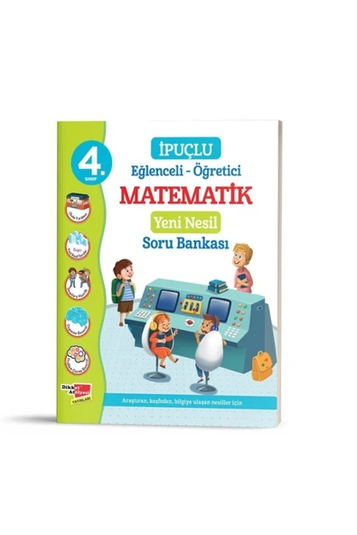 Dikkat Atölyesi Yayınları 4.sınıf Ipuçlu Matematik Yeni Nesil Soru Bankası ürün görseli 1