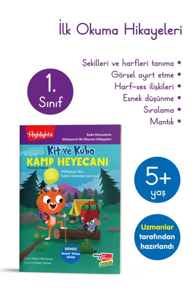 Dikkat Atölyesi Yayınları Kit Ve Kubo Kamp Heyecanı ürün görseli 1