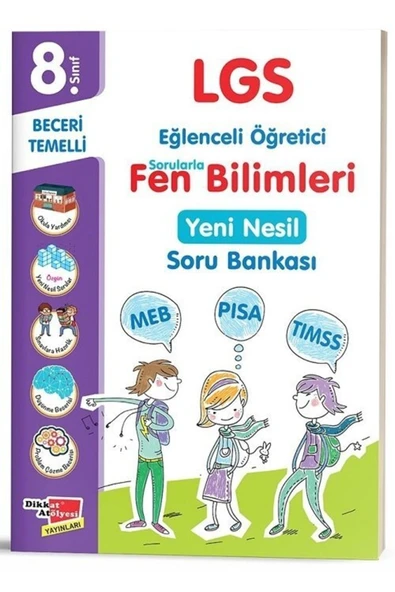 Dikkat Atölyesi Yayınları Dikkat Atölyesi 8. Sınıf Lgs Fen Bilimleri Beceri Temelli Soru Bankası ürün görseli 1