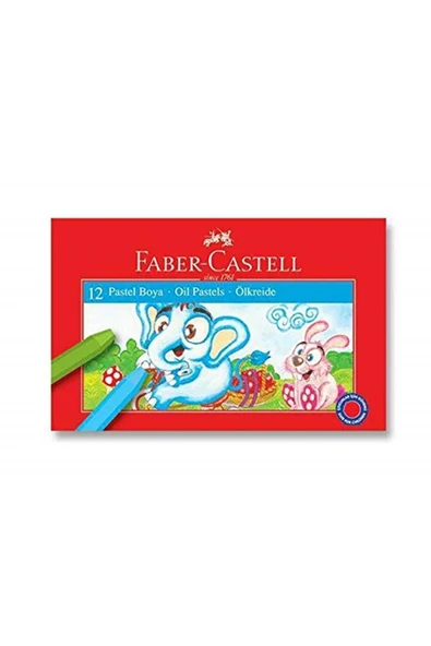Faber Castell Faber-castell 5282125312 Pastel Boya, 12 Renk ürün görseli 1