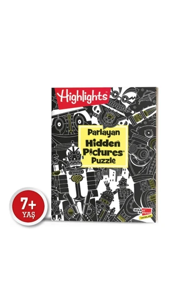 Dikkat Atölyesi Yayınları Parlayan Hidden Pictures Puzzle Dikkat Geliştirme Kitabı ürün görseli 1