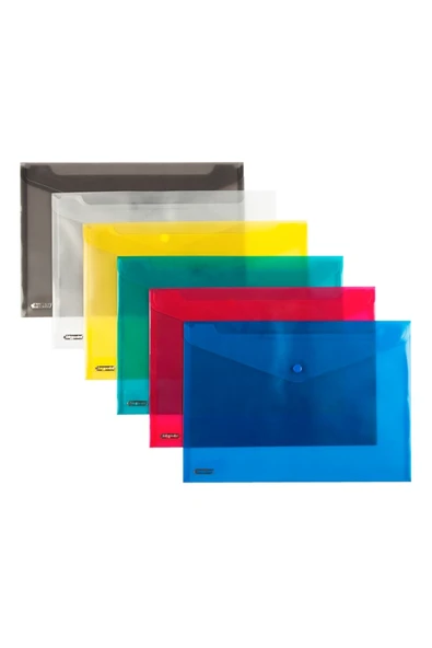 Bigpoint Çıtçıtlı Dosya A4 Şeffaf x 24 Adet - Resim 2