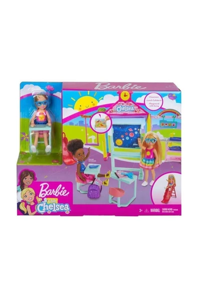 Barbie Chelsea Okulda Oyun Seti GHV80 ürün görseli 1