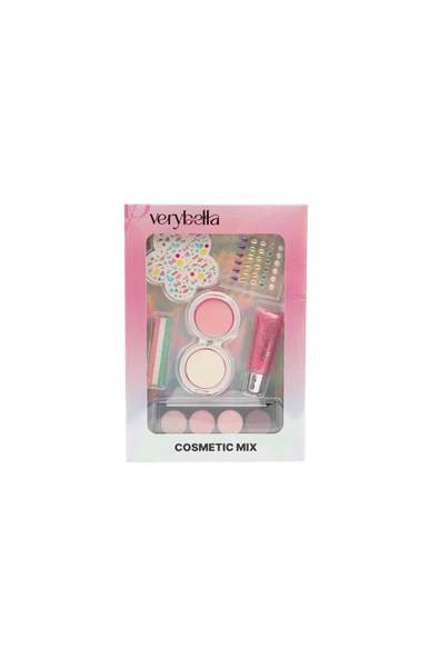 GIOCHI PREZIOSI VRB83000 Very Bella Güzellik Seti (saç tebeşiri+far+yüz boyası+lip gloss+sticker ürün görseli 1