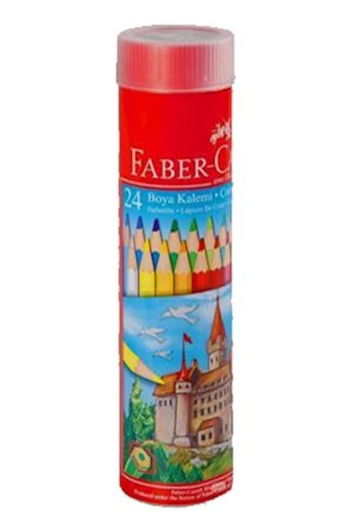 Faber Castell Kuru Boya 24 Lü Metal Tüp ürün görseli 1