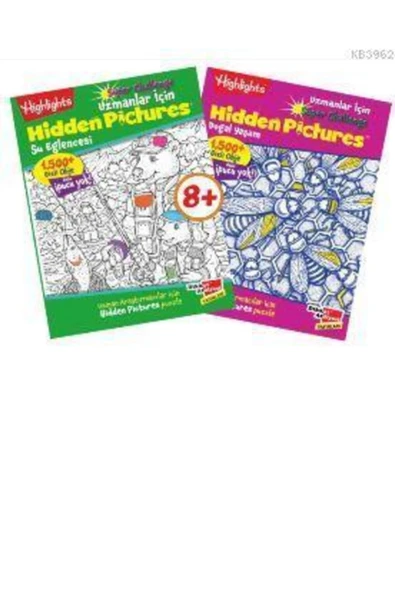 Dikkat Atölyesi Yayınları Highlights Uzmanlar Için Hidden Pictures (gizli Resimler) 2li Set ürün görseli 1