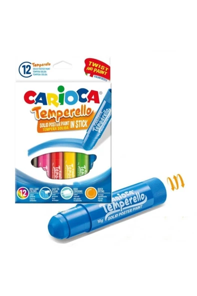 carioca Temperello Stıck Poster Boyama Kalemi 12'li ürün görseli 1