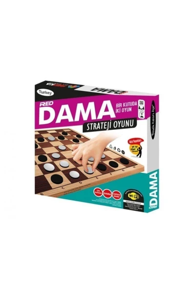 dikkat atölyesi Dama Oyunu Akıl Mantık Zeka Ve Strateji Oyunu ürün görseli 1