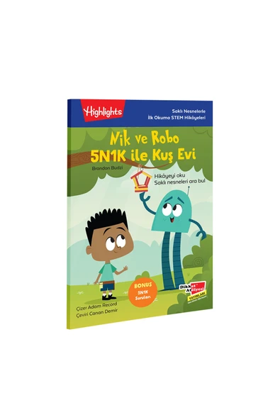 Dikkat Atölyesi Yayınları Nik Ve Robo 5n1k Ile Kuş Evi ürün görseli 1