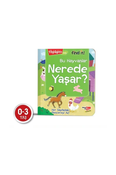 Dikkat Atölyesi Yayınları Bu Hayvanlar Nerede Yaşar? ürün görseli 1