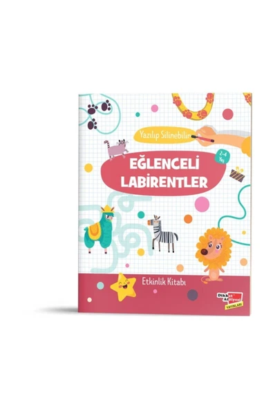 Dikkat Atölyesi Yayınları Evde Etkinlik 2 Li Set Eğlenceli Labirentler-Mantıksal Düşünme Becerileri ürün görseli 1