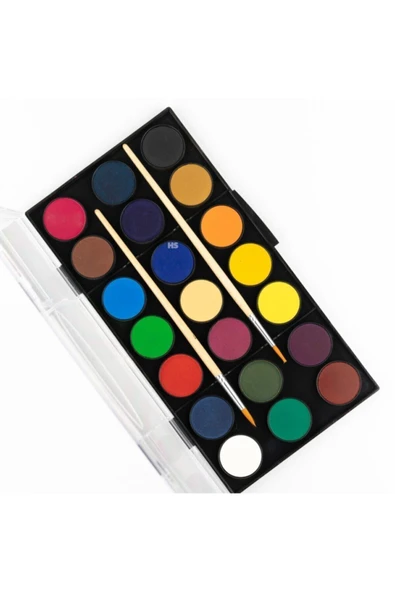 Faber Castell 21 Renk Sulu Boya - Resim 2